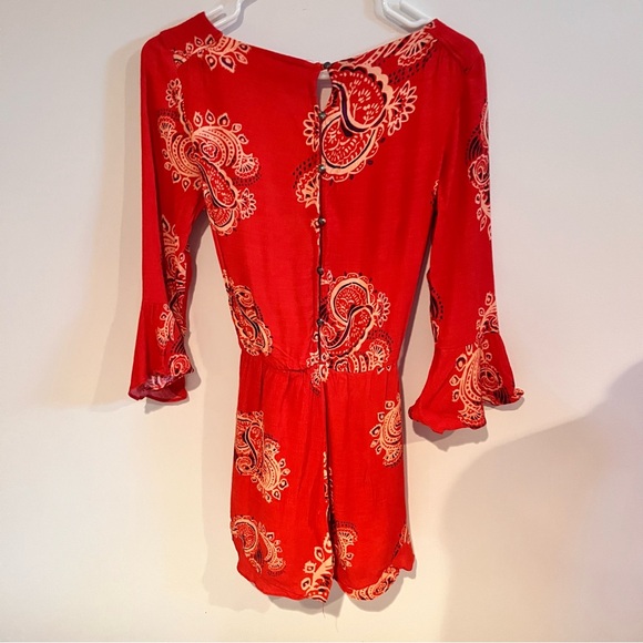 Free People “All the Right Ruffles” Romper - Picture 4 of 6